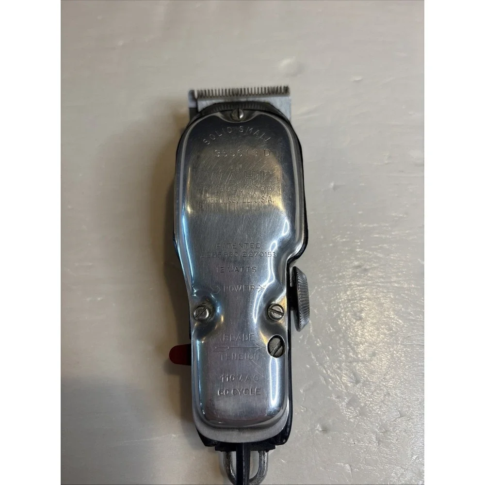 Vintage Wahl Clipper Co Taperline Corded Electric Hair Clippers Art Deco Works